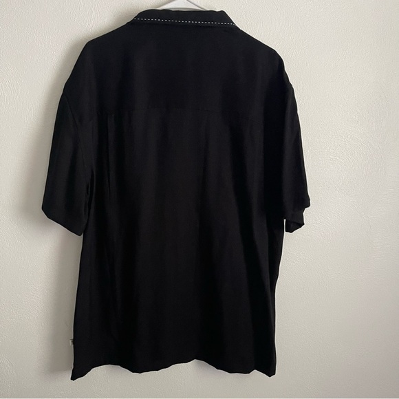 Island Shores men’s button short sleeve Charlie Sheen Bowling Shirt Large NWT - Picture 2 of 10